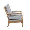 NicBex Accent Chair Modern Arm Chair with Wood Legs Living Room Chair Lounge Chair Comfy Chair for Reading Room - 3 of 4