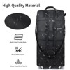 Generic Expandable Foldable Luggage With Spinner Wheels Rolling Duffle Bag - 4 of 4