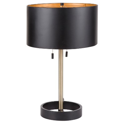 table lamp black and gold