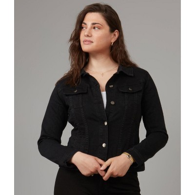 Lola Jeans - USA - Gabriella-BLK Classic Denim Jacket