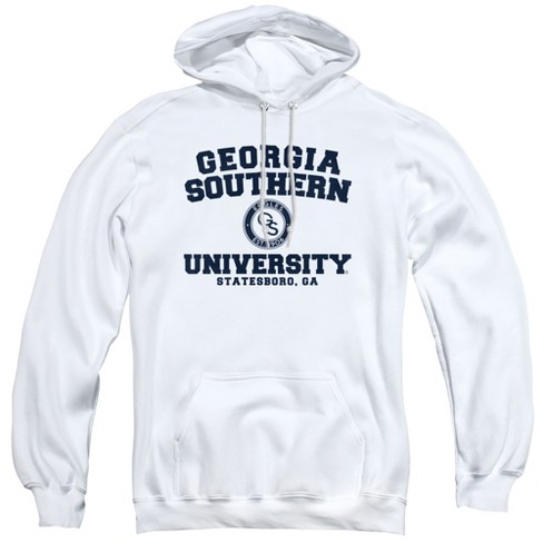 Campus Lab Georgia Southern University Official Circle Logo Adult Pull over Hoodie white X large Target