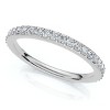 Pompeii3 3/8Ct Diamond Eternity Ring 14k Gold or Platinum Lab Created - 3 of 4