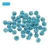 Unique Bargains Round Ball DIY Rhinestone Clay Beads for Jewelry Making 50 Pcs - 3 of 4