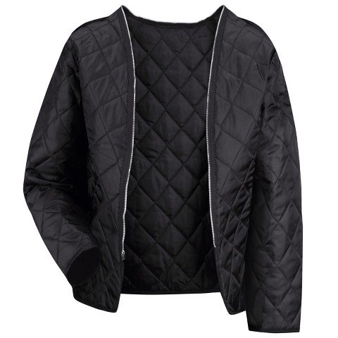 Мужские куртки Red Kap Zip-In / Zip-Out Liner, Black, цвет: Красный