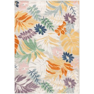 Nourison Suncoast Tropical Indoor/Outdoor Flatweave Rug - 1 of 4