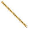 Black Bow Jewelry 14k Yellow Gold 12mm Polished San Marco Chain Bracelet - 2 of 4