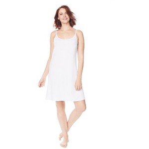 Comfort Choice Plus Size Full Microfiber Slip - 1 of 4