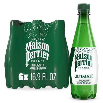 Maison Perrier Sparkling Mineral Water 16.9 Fl Oz (24-Pack) - Caffeine Free, Sugar Free