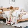 Step Stool Ladder w/ Handle for Kids,Learning Helper for Toilet Potty Training, Adjustable Toddler 3-Step Stool w/ Non-Slip Design - 2 of 4