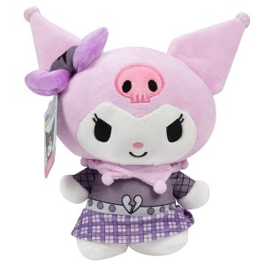 Hello Kitty and Friends Series 2, Kuromi Punks Plush - Officially Licensed Sanrio 2025 Jazwares Stuffed Animal - Gift for Kids, Girls, Boys & Fans, 6+ - 1 of 4