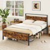 Costway Twin/Full/Queen/King Size Bed Frame with Wooden Headboard and Footboard Under-Bed Storage - 4 of 4
