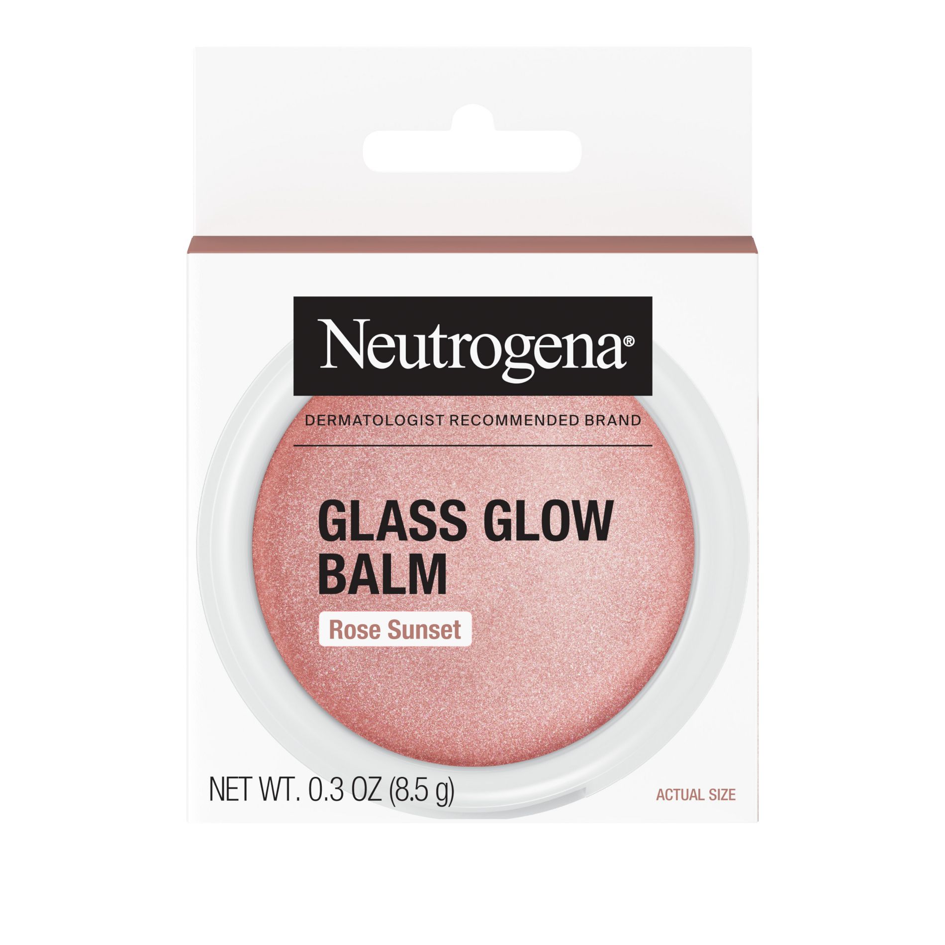 Neutrogena Glass Glow Balm - Rose Sunset - 0.3oz