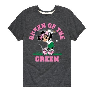 Boys' - Disney - Queen Of The Green Golf Short Sleeve Graphic T-Shirt - 1 of 4