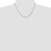 Black Bow Jewelry 1.75mm 14k Yellow Gold Classic Solid Rope Chain Necklace - 2 of 4