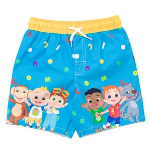 CoComelon Nico Tomtom Cody JJ Baby Swim Trunks Bathing Suit Infant - 1 of 4