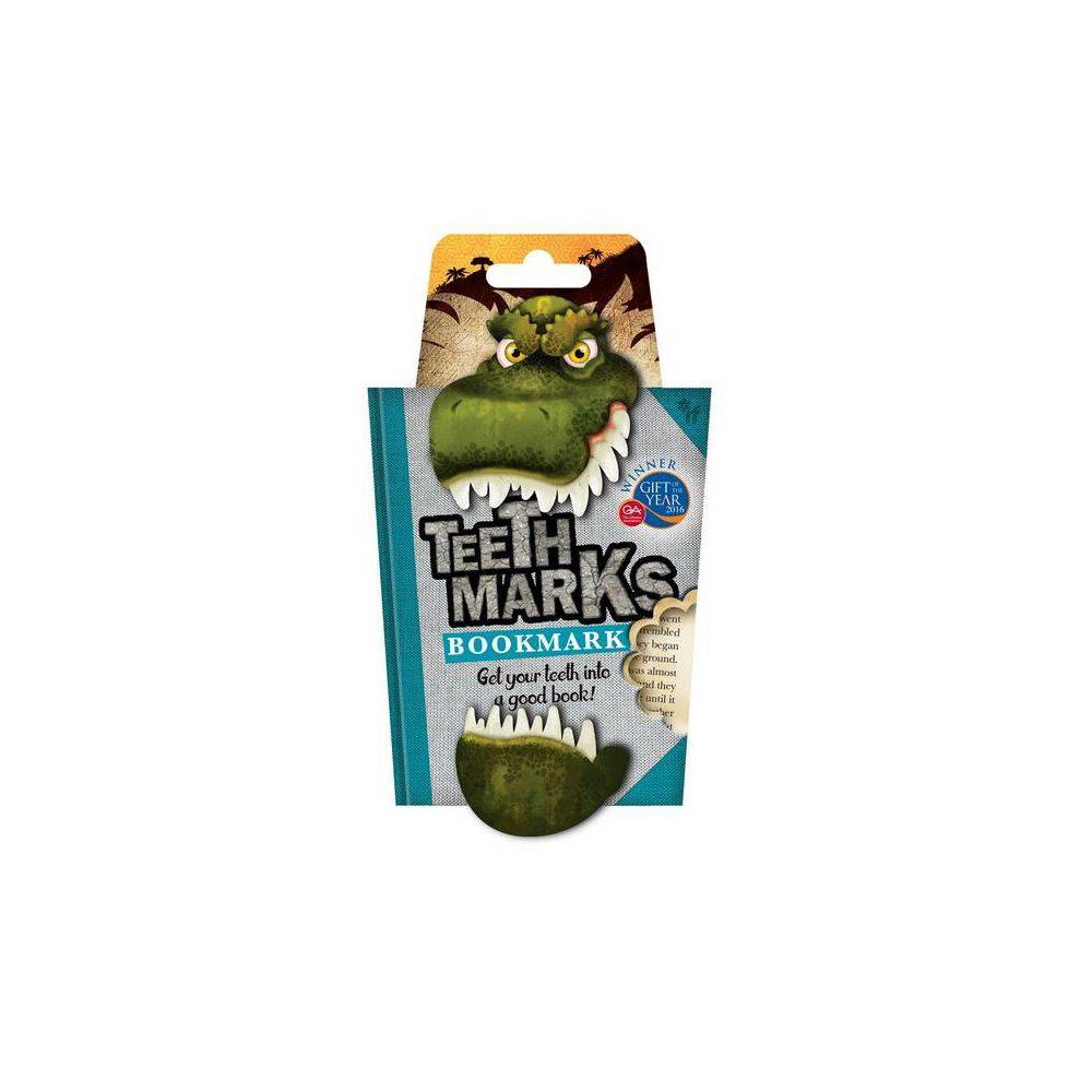 TeethMarks Bookmark - Trex