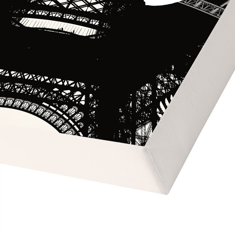 Americanflat Architecture Paris Eiffel Tower Black White By Amy Brinkman Wrapped Canvas, 5 of 7