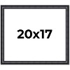 PosterPalooza | Linear Black Picture Frame - UV Acrylic, Backing Board, Hanging Hardware Included - 2 of 4