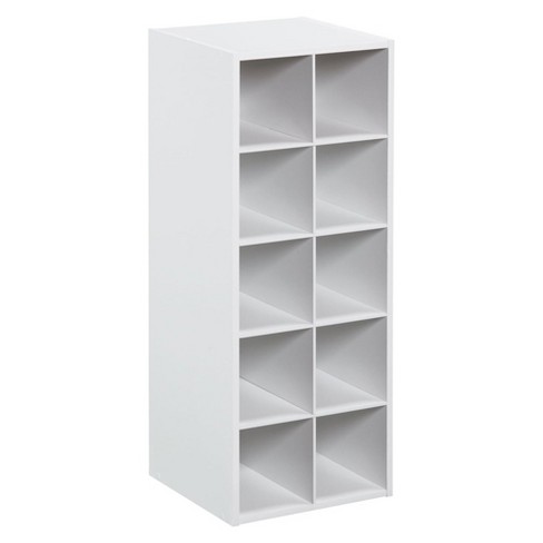 Closetmaid Home Stackable 4-cube Cubeicals Organizer Storage, White (2  Pack) : Target