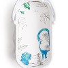 JumpOff Jo Hypoallergenic Fitted Bassinet Sheet for Baby Boys & Girls - Rectangular, Hourglass & Oval Crib Compatible, Soft, Breathable, Machine Washable - 2 of 4