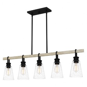 Quoizel Lighting Kingsbridge 5 - Light Chandelier in  Earth Black - 1 of 4