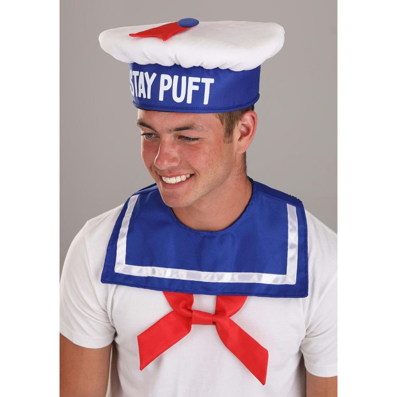 HalloweenCostumes.com    Ghostbusters Stay Puft Costume Kit, Red/White/Blue, 5 of 7