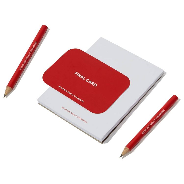 We&#39;re Not Really Strangers Game: Creative Thinking Card Set, 2-6 Players, Party Game, 30 Min Play, 4 of 13