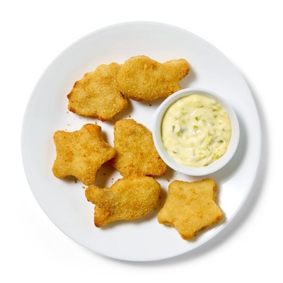 Wild Caught Alaska Pollock Frozen Fish Nuggets 19oz - Good & Gather™