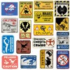 Jurassic World Caution Signs 50ct Vinyl Large Deluxe Stickers Variety Pack - 4 of 4
