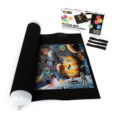 Brand New! Puzzle Roll Up Felt Mat 36 x 30 Inches For Puzzles up to 1000  Pieces