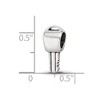 Black Bow Jewelry Sterling Silver Key Bead Charm - 4 of 4