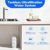 Ecoviva 0.01μm Ultra-Filtration 800G Tankless Under Sink Water Filtration System with Faucet & Extra PAC Repalcement Filter - 2 of 4