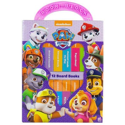 Paw Patrol First Library Board Book Block Set (hardcover) : Target