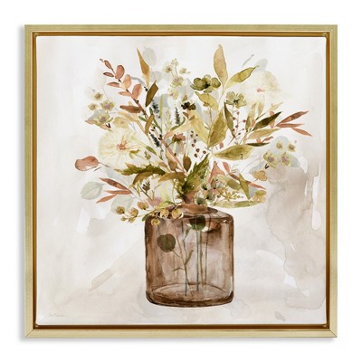 Stupell Industries Earthy Mixed Fall Botanicals, 18" x 18"