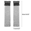 INSPIRE CHIC Women's Long Polka Point Bowknot Lace Pleated Fingerness Arm Sleeves Gloves 1 Pair - 2 of 4