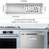 Dishwasher Magnet Clean Dirty Sign Non-Scratching Strong Magnet with Optional Stickers - Strong Slide for Changing Signs - 3 of 4