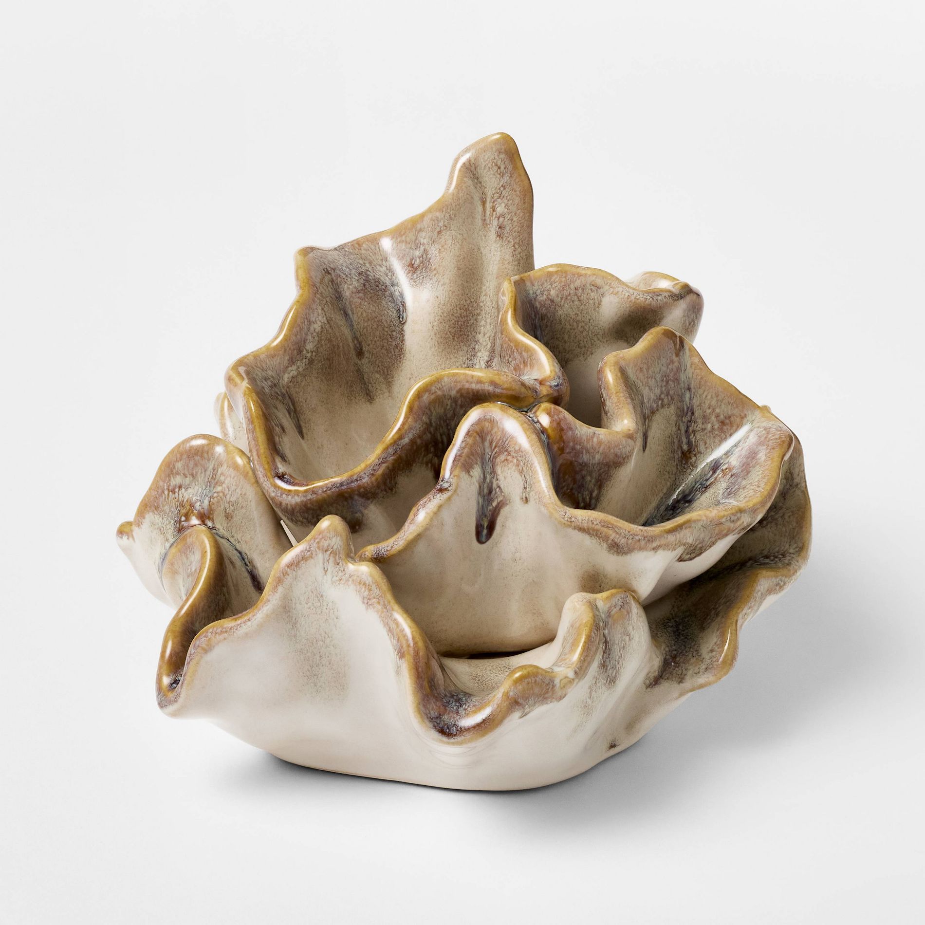 Coral Ceramic Decorative Object - Threshold™ designed with Studio McGee