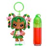 Yummiland x Holiday Lip Gloss Doll - Halle Candy Cane Includes DIY Lip Gloss + Keychain - 2 of 4