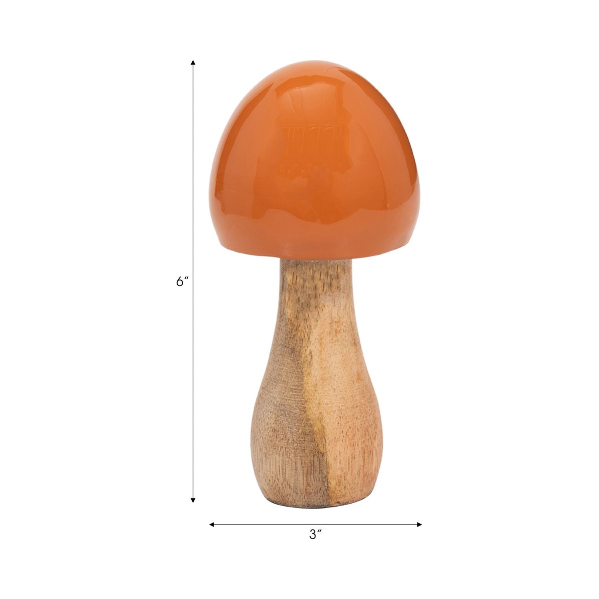 Home Decor Mushroom Sculpture for Shelf Decor or Coffee Table Decor - Decorative Ornaments for Living Room, Bathroom or Office Décor - thumbnail 3