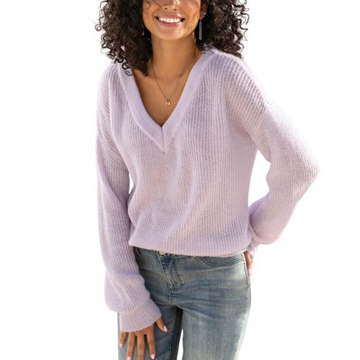 Women's Beaded Back Sweater - LASCANA