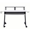 PAGED Home Office Desk 71" L Simple Modern Music Desk with Open Storage Shelves and Earphone Hook for Office - 2 of 4
