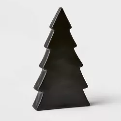10" Ceramic Tree Decorative Figurine Black - Wondershop™