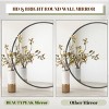 HOMLUX 24"/30" Round Decorative Mirror Wall Mount Vanity Mirror Bathroom Entryway - 4 of 4