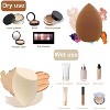 12 Pieces Professional Makeup Sponge Set,Face Puffs,  Blender Cosmetic Applicator - 3 of 4