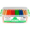 Nino 24-Pair Multicolored Clave Set With Plastic Storage Container - 2 of 4