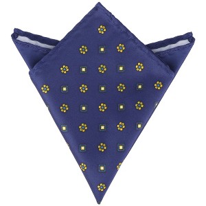 INSPIRE CHIC Men's Classic Modern Geometric Pocket Squares - 1 of 4