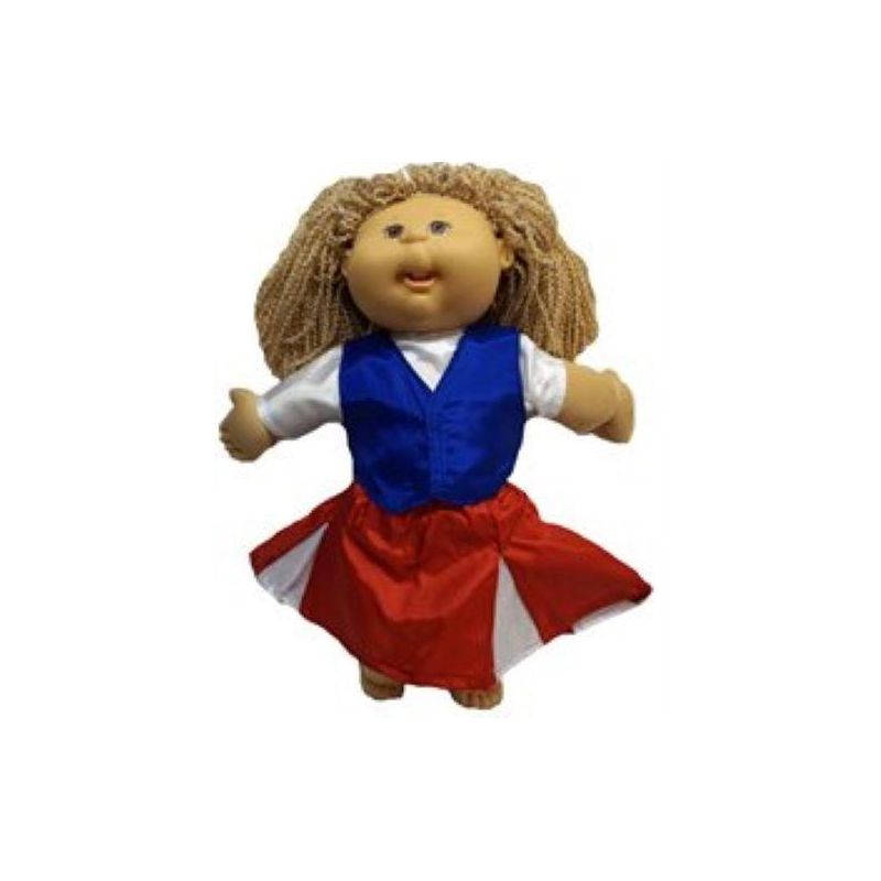 Doll Clothes Superstore American Cheerleader For Cabbage Patch Kid Dolls, 3 of 7