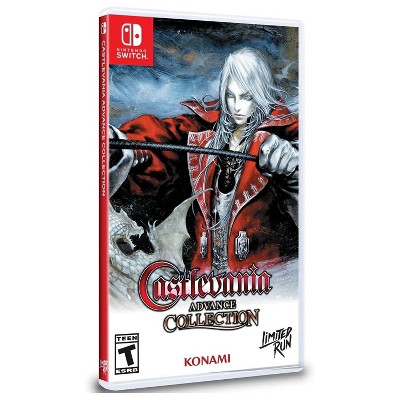 Limited Run Games Castlevania Advance Collection   Harmony of Dissonance Cover   Limited Run #198  Nintendo Switch