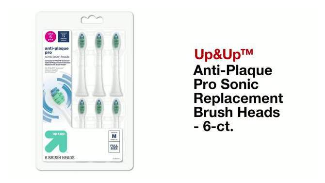 Anti-Plaque Sonic Brush Heads - up &#38; up&#8482;, 2 of 9, play video