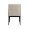 Meridian Furniture,Adrian Vegan Leather Dining Side Chair, Set of 2 - 4 of 4